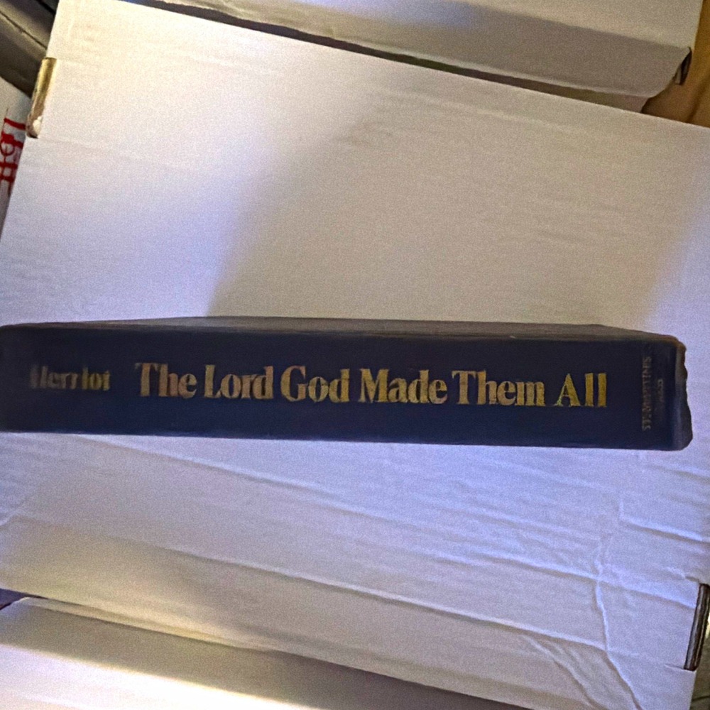 The Lord God Made Them All by James Herriot Hardcover St. Martin's Press